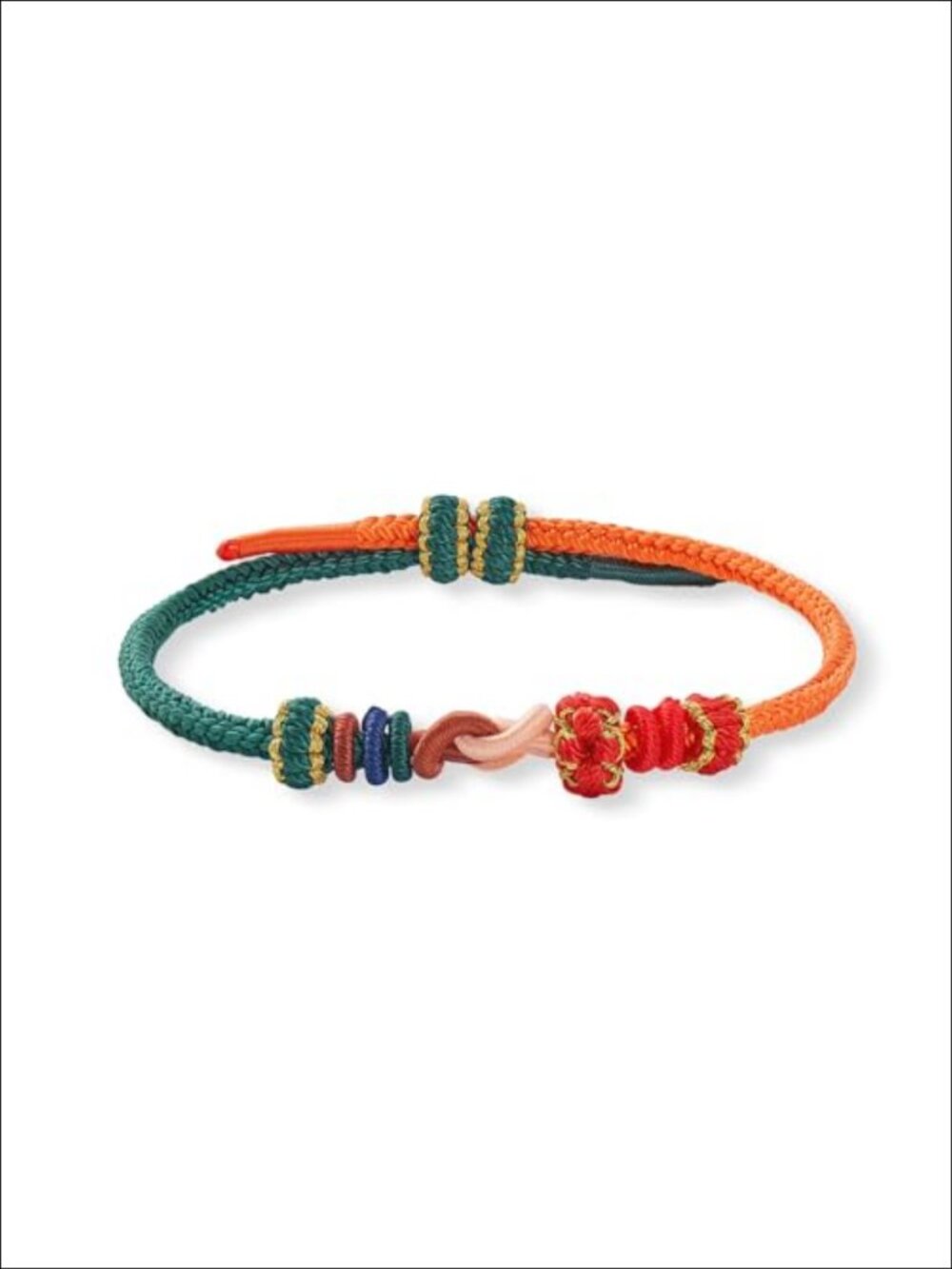 Adjustable Tibetan Knot Nylon Bracelet Unisex Gift-Ready